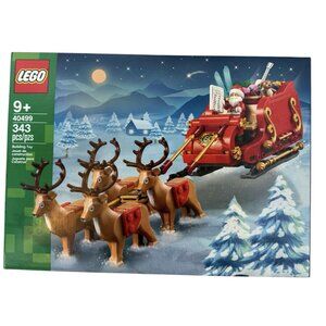 LEGO 40499 (343pcs) Santa’s Sleigh Christmas Collectible Holiday Display NEW